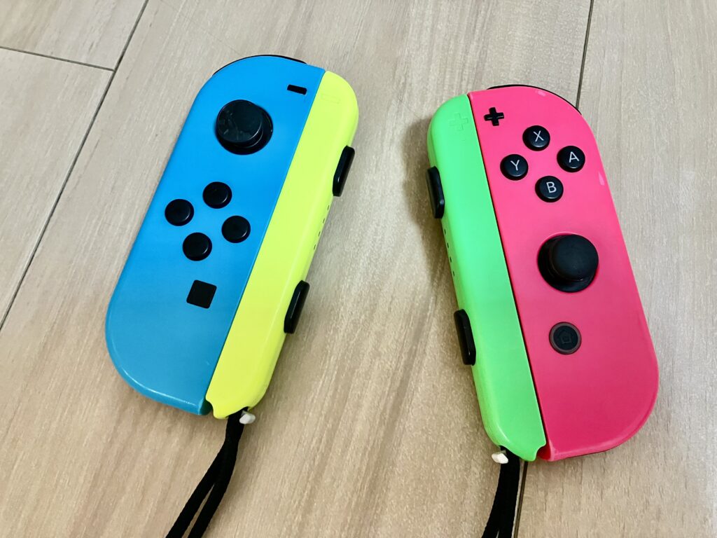 ジョイコンをカスタマイズした写真