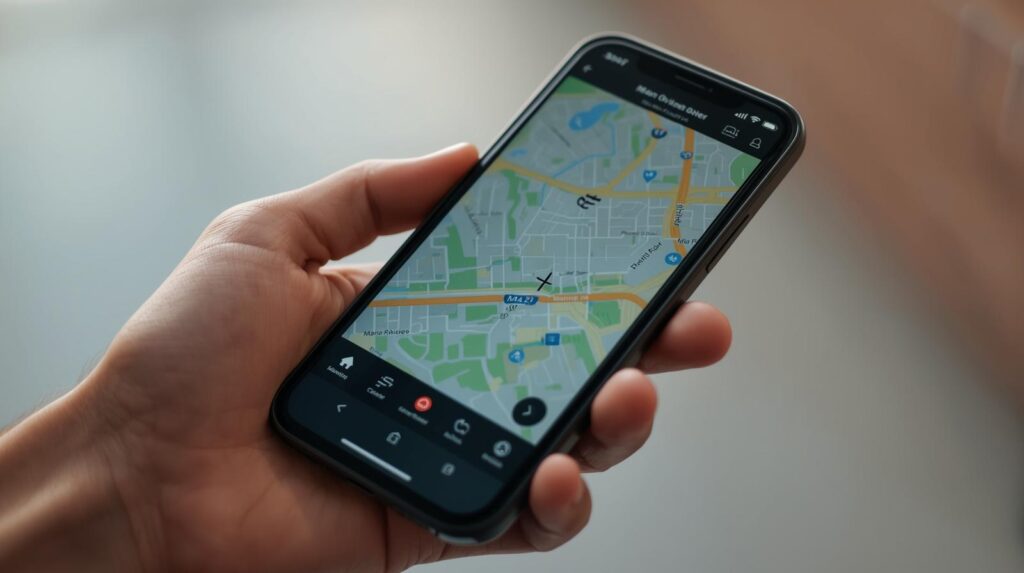 スマホのGPSを使う