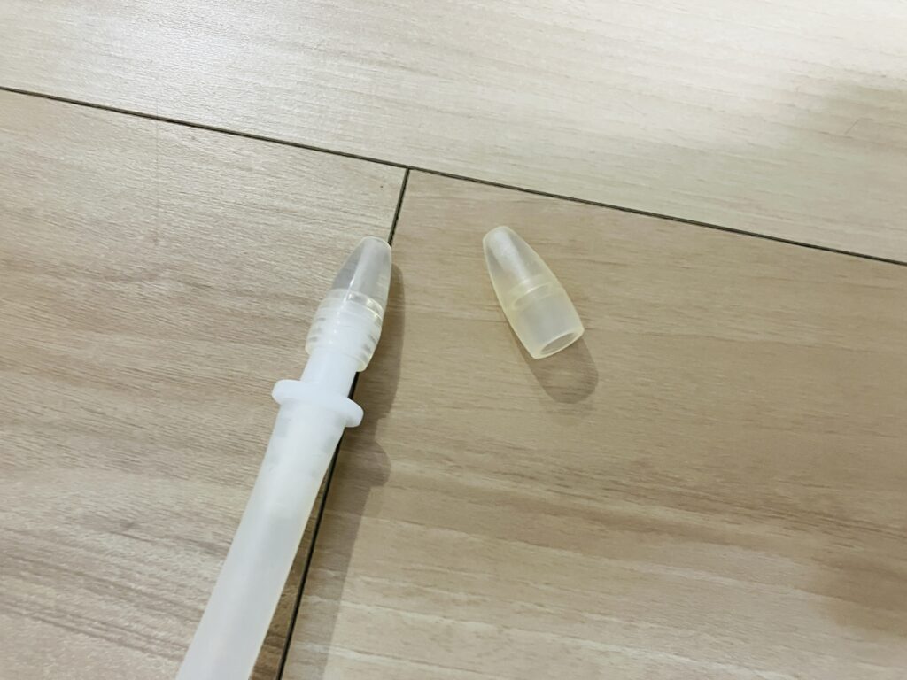 ノズルが2個ついてくる