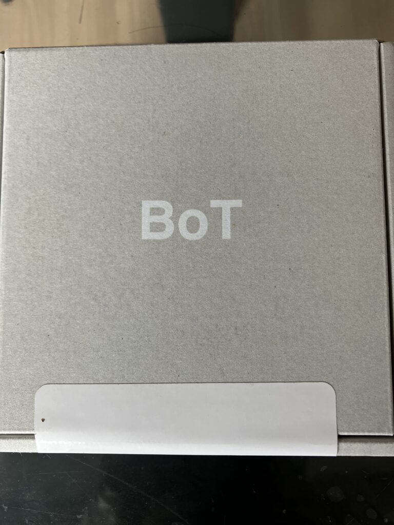 BoTトークの外箱