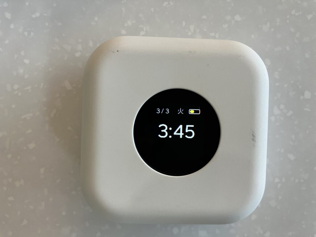 BoTトークのディスプレイ